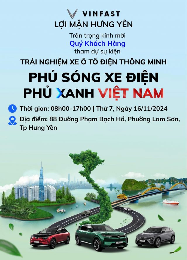 LÁi ThỬ Xe ĐiỆn TẠi Vinfast HƯng YÊn