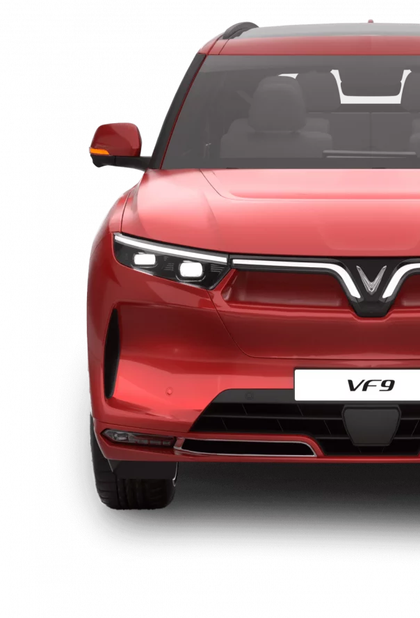 Front Crimson Red