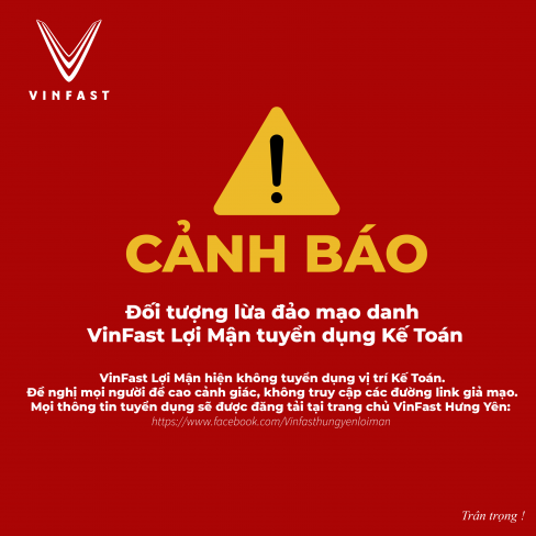 CẢnh BÁo: Đối Tượng Lừa đảo Mạo Danh Vinfast Lợi Mận Hưng Yên
