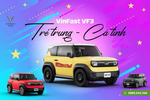 Vf 3 – Trẻ Trung, Cá Tính & đầy Năng Lượng!